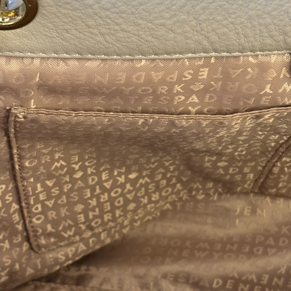 Kate Spade Quilted Beige Leather Shoulder Bag - Picture 8 of 11